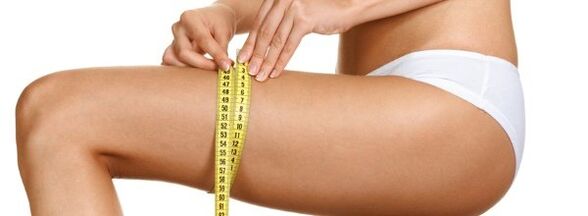measuring the volume of the legs after weight loss Photo 1