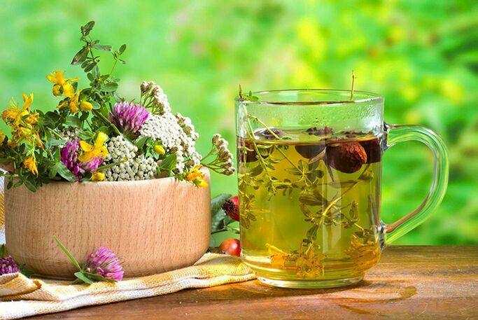 Herbal teas must be drunk during the kefir fast