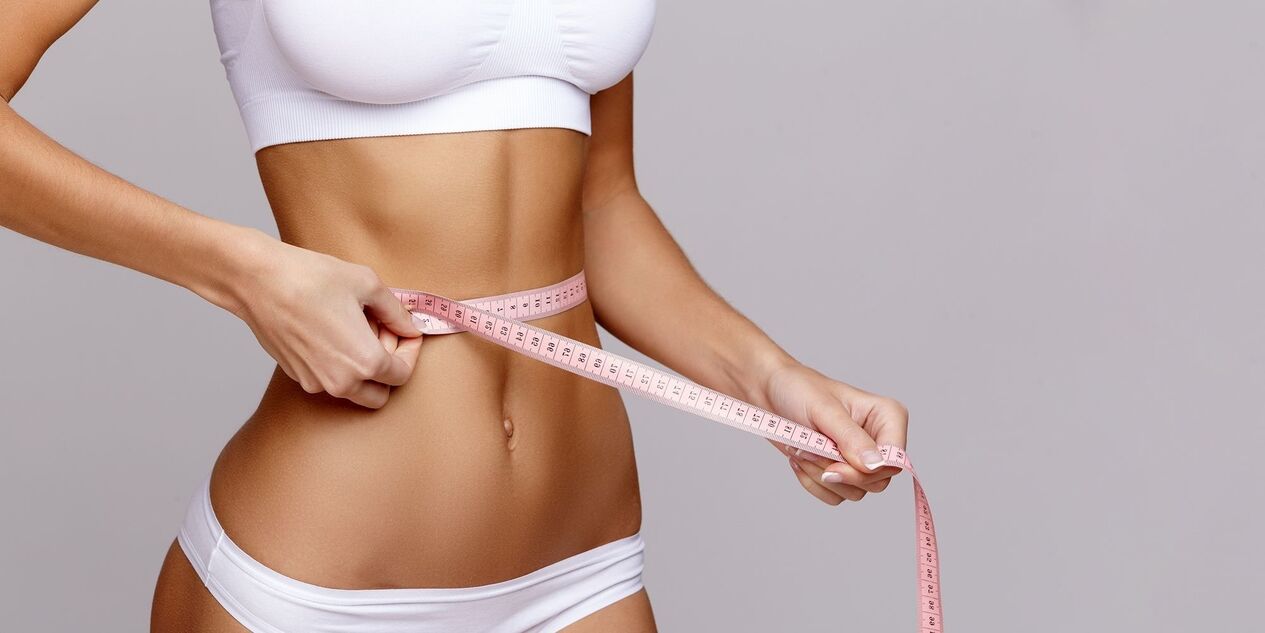 The girl achieved the desired result in losing weight by following the principles of the diet